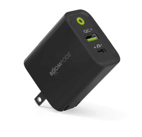 Powerboom 30W Super Fast Wall Charger PD Dual Port USB-C